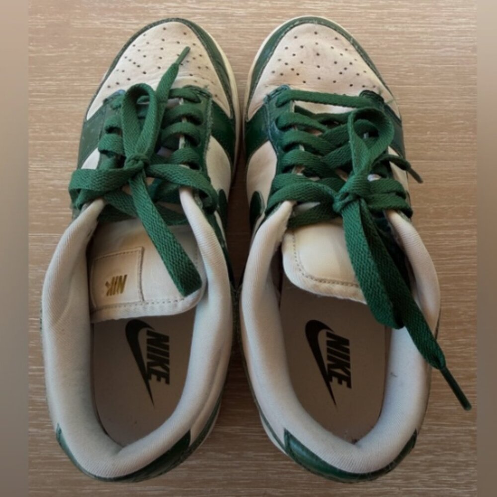 Nike Dunk Low LX Gorge Green Ostrich Premium Sneakers Women's 6.5 - Picture 6 of 8